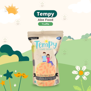 Abe Food Tempy Tempe Crispy Truffle - Cemilan Keripik Tempe Truffle
