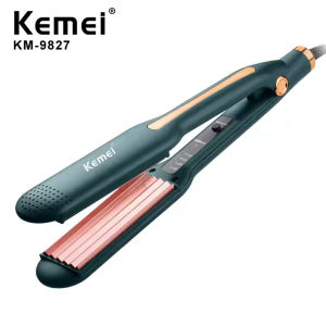 Catokan Rambut Kemei KM-9827 / Alat Catok Pelurus Rambut Smoothing Ala Salon Rumahan KM 9827