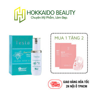 Tinh dầu Tesla Cover Silk Collagen Keratin Jojoba Seed Oil iBest 50ml