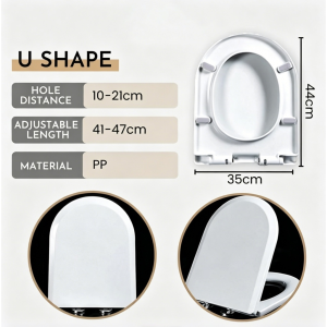 [Next Day ]  Toilet Seat Cover / Quick Release / Silent Slow-Close / Extra Thickness / Durable马桶盖