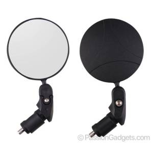 Gương Tròn Chiếu Hậu Dành Cho Xe Đạp Xoay 360 độ Góc nhìn Rộng Góc nhìn có thể điều chỉnh cho MTB Road Bike Gấp