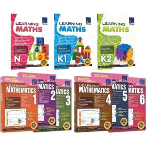 9 Books/Set Sap Learning Mathematics Book Grade 1-6 Children Learn Math Books Singapore Mathematics Textbook