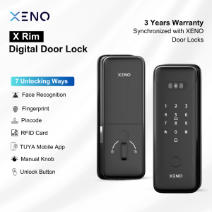 XENO XRim Digital Door Lock | Fingerprint Door Lock | Smart Lock Doors | 3Y Warranty & Free Install