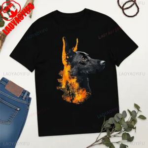[Local Stock] VCC  Belgian Malinois Dog Novelty Printed Cotton Tee Fashion Casual Streetwear Hip-hop Hipster Loose Men O-neck Hot Sale Sweatshirt
