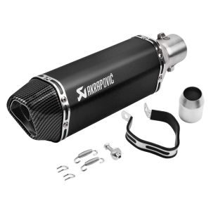 Carsir M4 Large Displacement Exhaust Pipe 38-51mm Universal Motorcycle Muffler Open Pipe