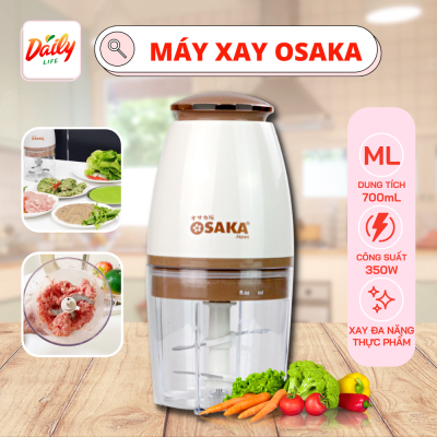 (BLENDER) Máy Xay Osaka Nắp Đồng Japan Cao Cấp 350W - Xay Thịt Cá Rau Củ - Xay Sinh Tố