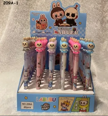 (MP1808/MP31105/209A) PENSIL MEKANIK ANAK PENSIL LANCIP HB MOTIF KUROMI/CAPY BARA/LBB