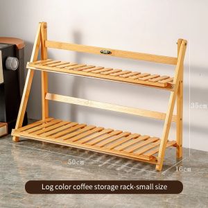 Bincoo cà phê đồ dùng giá lưu trữ nhà cà phê kệ lưu trữ quầy bar kệ lưu trữ Cà Phê Tiện ích & công cụ