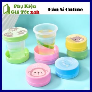 Ly Gấp Gọn Xếp Tiện Dụng - Cốc Nhựa xếp gấp gọn Ngộ Nghĩnh Siêu Gọn