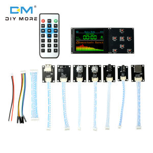 Diymore โมดูลเล่นเสียงบันทึกดิจิทัลหน้าจอสี TFT เครื่องปรับจูนเสียงแบบ Lossless ขนาด2.8นิ้วพร้อมรองรับเอาต์พุต I2S