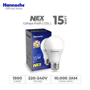 Hannochs Lampu Bohlam NEX 15W Cahaya Putih