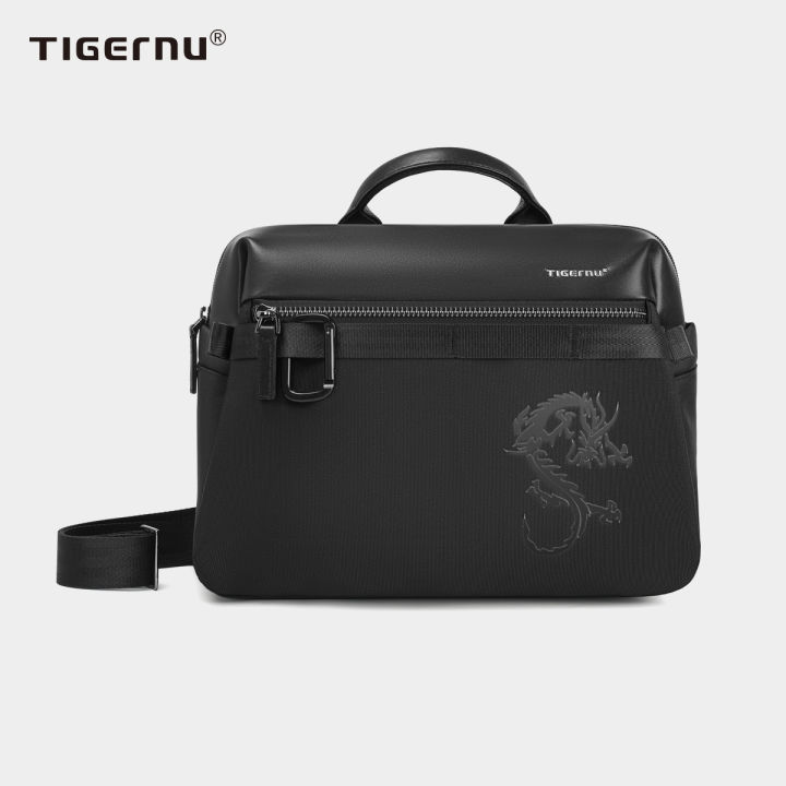 Tigernu 2022 New Fashion Male Shoulder Bag Chinese Style Hand Bags Fit
