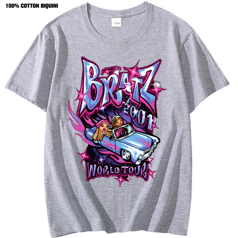 Bratz Fashion Tshirt Retro Y2K graffiti Style Graphic Tee NEW SIZE