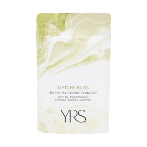 Matcha Bliss Balancing Coconut Foam Bubble Bath Natural Luxurious Coconut Aromatherapy with Epsom Salt