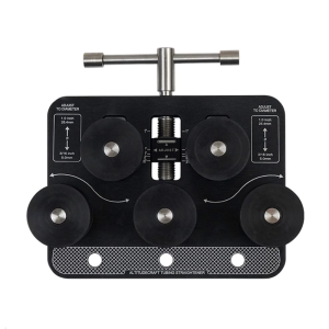 Industrial Fuels Line Tubing Straightener Tool With Adjustable Rollers For 3/16 To 1 Inch Diameter Metal Plastic Pipe