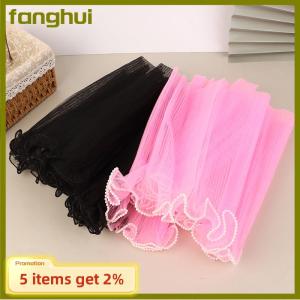 fanghui Vật Liệu Đóng Gói Nguồn Cung Cấp 28x400Cm Hoa Gói Giấy Ngọc Trai Sóng Sợi Ren Lưới Bán Hoa Bó Hoa Đảng Valentine Quà Tặng