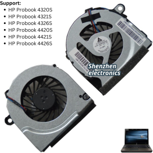 Fan kipas HP Probook 4420 4325S 4420S 4421S 4321S 4320S cooler cooling pendingin