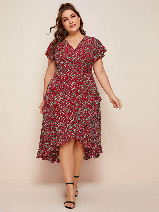 Lazada dress sale plus size