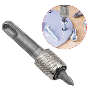 [ezrae Libun] Convenient SDS Socket Adapter 1 4 Hex Shank Screwdriver Holder Drill Bits Adapter Converter for Drill Bits