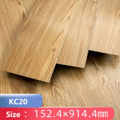 3D Waterproof Vinyl Floor Sticker 91x15cm Self Adhesive PVC Flooring Stickers Wood Grain Floor Mat vinyl tile flooring sale