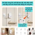 Chuông Báo Động Chống Trộm khoá an toàn thông minh gắn cửa báo khách còi hú to. 