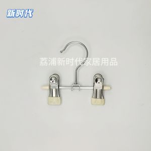 12cm Kẹp Quần  Trẻ Em Inox Chống Trơn Trượt Không Hằn Chống Gió Giá Phơi Ngoại Thương Bán Buôn Có Thể Điều Chỉnh