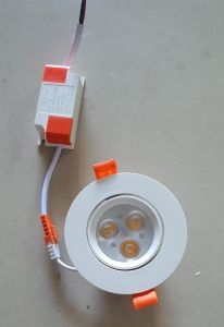 ĐÈN LED MẮT ẾCH ÂM TRẦN 3W lỗ khoét 60mm 5W lỗ khoét 90mm ánh sáng vàng