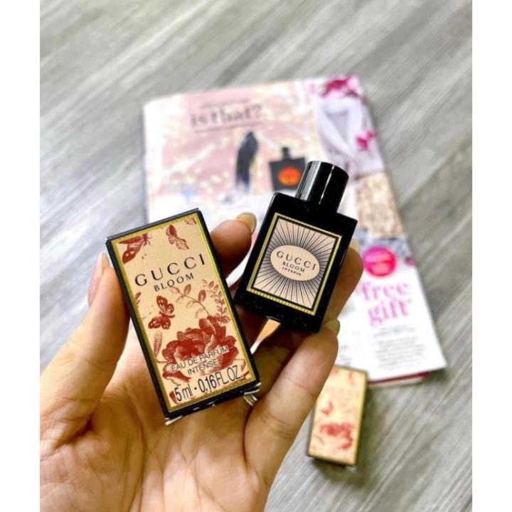 Nước hoa nữ Gucci Bloom Intense EDP mini 5ml Chính Hãng ( Gucci Bloom Đen )  - New hot 2023 | Lazada.vn