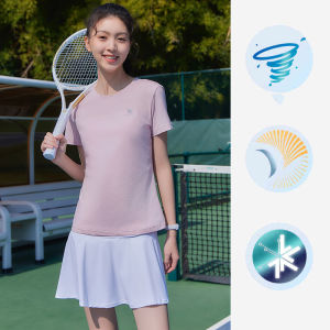 Camel women sports skirt quick dry pleated skirt with inner shorts