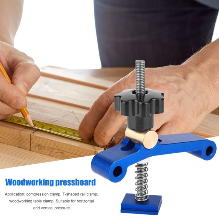 VINDY Sliding Groove Workbench Fixture Jig Hold Down Clamp Miter Pressing Block T Slider Kit