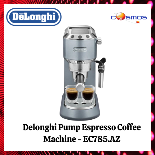 Delonghi EC785 Dedica Metallics Pump Espresso Coffee Machine EC785.AZ