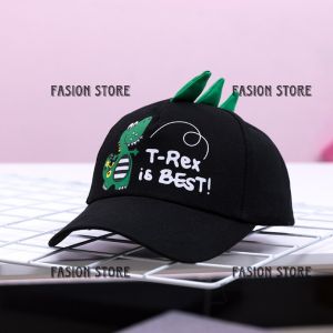 topi anak motif T-REX IS THE BEST terbaru / topi anak laki laki gambar dinosaurus keren / topi anak perempuan gaya korea lucu imut pelindung kepala buat usia 2 9 tahun