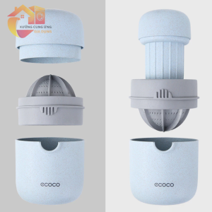Bộ ép cam cao cấp ECOCO dụng cụ vắt cam chanh cầm tay đa năng ép nước trái cây tiện lợi