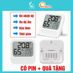 Nhiệt Kế Phòng Dùng Quấn Chũn Nhộng Chũn Túi Ngủ-Nhiệt Ẩm Kế Điện Tử Đo Chính Xác Nhiệt Độ Và Độ Ẩm Phòng Ngủ Cho Bé