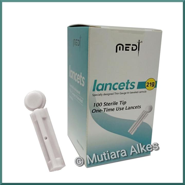 MEDILANCE Blood Lancet Jarum Bekam Medi lancets 21G Lazada Indonesia