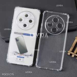 Case Poco C40 Poco C65 Poco C75 Softcase Airbag Clear Case bening