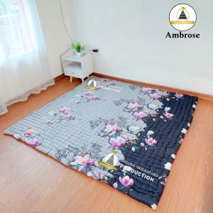 Kasur Lantai Palembang Full Motif 180 X 200 Cm Kasur Lipat Kasur Keluarga Bahan Adem  Lembut Super Empuk Harga Murah Bisa COD