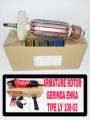 ARMATURE ROTOR SPAREPART MESIN GERINDA ENKA TIPE LY 100-03 ROTOR ANGKER GERINDA ENKA TIPE LY 100-03. 