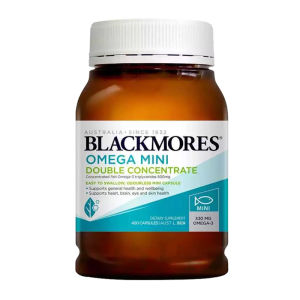 Blackmores Omega Triple Super Strength Fish Oil 150 Capsules 900mg Omega-3 Triple Concentrated Odourless Fish Oil Supports Heart & Joint Health Ready Stock Free Shipping
