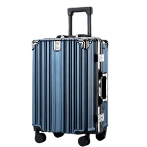 กระเป๋าเดินทางโครงอลูมิเนียม ล้อลาก รุ่น VINTAGE 20/24 นิ้ว วัสดุ ABS+PC แข็งแรง ทนทาน มีพอร์ตชาร์จ USB