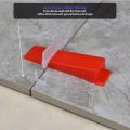 300pcs Tile Spacers Clips Tile Leveling System Reusable  Ceramic Floor Spacers for Perfect Tile Alignment   Spacer Wall Tiling Flooring Tool Clips. 