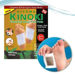 40 PCS Kinoki Gold Koyo Kaki Jahe Detox Foot Pads Penyerap Toxin Racun Kaki Dalam Tubuh Secara Alami