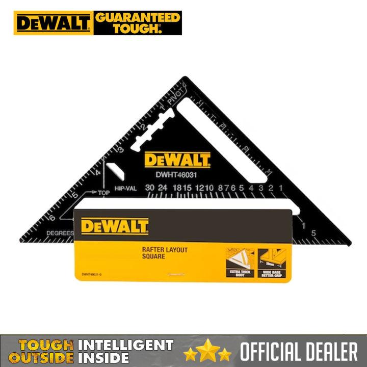 DeWalt Aluminum Angle Square Ruler Measure with VARIANTS ( TAPMSR ...