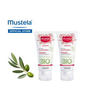 MUSTELA Organic Certified Nursing Comfort Balm for Maternity (30ML / 1.01fl.oz) [Bundle of 2]