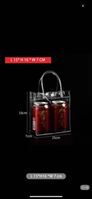 KIds Gift Transparent PVC Bag Goodie Bag Gift Packaing Bag Tote Handbag