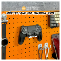 Móc tay game để điện thoại, tai nghe, chìa khóa Dola Home bằng kim loại cao cấp để điện thoại chắc chắn có lỗ để sạc pin - Phụ kiện bảng Pegboard Dola Home. 