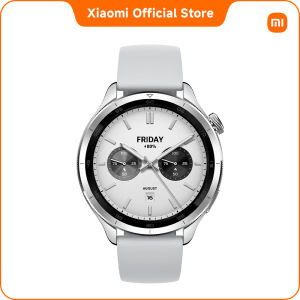 Xiaomi Watch S4 |แบตเตอรี่ใช้งานได้ยาวนานสูงสุด 15 วัน|ดีไซน์ขอบหน้าปัดที่เปลี่ยนได้ที่ได้รับการอัปเกรด|หน้าจอ AMOLED ขนาด 1.43 นิ้ว