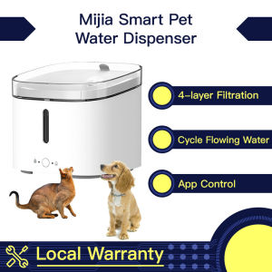 Original Xiaomi Mijia Smart Pet Water Dispenser 2L Mijia App Automatic Mute Pet Water Drinking Fountain Dog Cat Drink Feeder Bowl