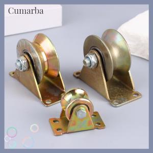 [Cumarba] V U Groove Wheel 1.2 2 2.5 Wheel Sliding Gate Casters Heavy Duty Rigid Roller For Rolling Gate
