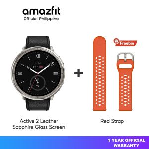[Premium] Amazfit Active 2 Round 44mm Smart Watch 1.32" AMOLED GPS Bluetooth Phone Call AI Coaching